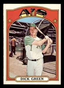 1972 Topps Baseball #780 Dick Green NM/MT *d9 - Picture 1 of 2