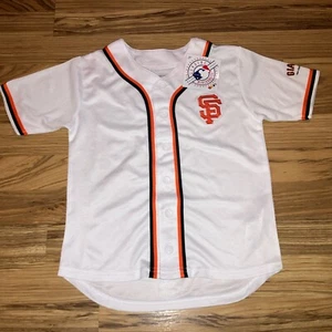 BOYS YOUTH Xs 4/5 Genuine Merchandise San FRANCISCO GIANTS MLB BASEBALL JERSEY - Picture 1 of 8