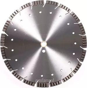 Hoja de sierra de diamante de 18" HOJA DE TIGRE 12/15 MM Seg concreto duro asfalto TODO CORTE - MEJOR - Imagen 1 de 1