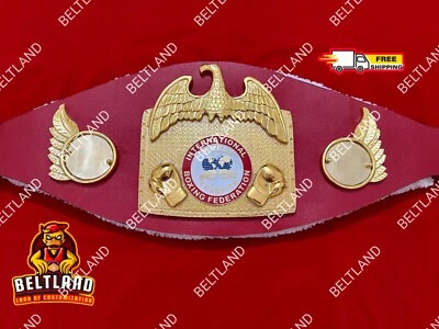 IBF OLD style Championship Belt Replica Adult Size in Zinc 6mm - Image 1 of 4