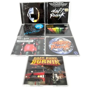 Daft Punk CD Album Lot x7 Alive 2007, Random Access Memories, Discovery, Burnin' - Picture 1 of 5