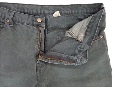 Vintage Open Trails Black Men's Size 36"W x 30"L Denim Distressed Jeans Relaxed - Image 1 of 4