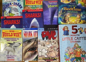 lot #7   of 10 children's Mixed books - Foto 1 di 1