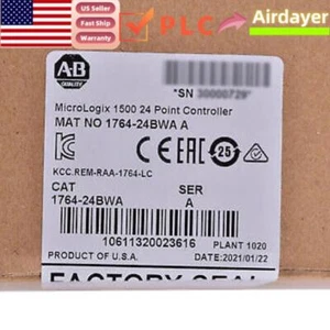Allen-Bradley 1764-24BWA /B MicroLogix1500 24 Point Controller 176424BWA US - Picture 1 of 6
