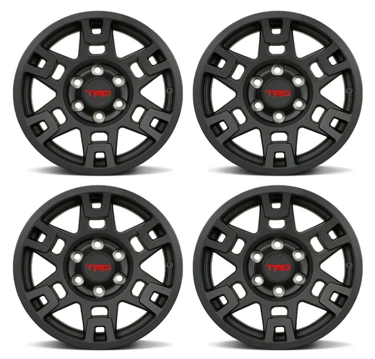 TRD 17 Inch TRD Pro Wheels 4runner FJ Tacoma PTR2035110BK