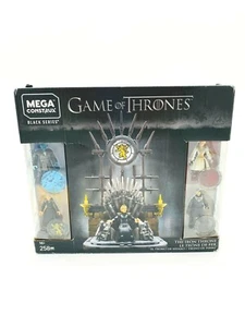 Mega Construx Game Of Thrones The Iron Throne 260 Pcs Black Series Blemish Box - Picture 1 of 10