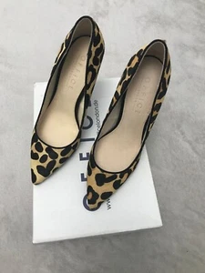 Office on Topss Leapard pony hair heels UK 5 (38) New - Picture 1 of 6