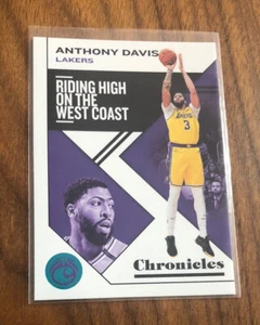 2019-20 Chronicles ANTHONY DAVIS #16 Teal SP Parallel Card - Picture 1 of 1