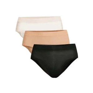 Sofia Intimates by Sofia Vergara Women's Micro Hipster Panties, 3-Pack, XS - Picture 1 of 1