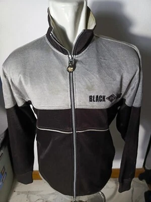 BLACK GANG Brand Bomber Jacket Full Zip Black Long Sleeve |Pit:22, Length:26.5in - Image 1 of 4