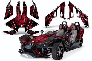Roadster Graphics Kit Decal For Polaris Slingshot SL 2015-2023 NIGHTWOLF R - Foto 1 di 2
