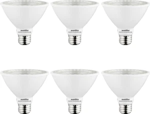 LED PAR30 Short Neck Flood Light Bulb, 9 Watt, (75W Equivalent), 850 Lumens, Med - Picture 1 of 7
