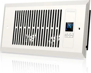VIVOSUN Quiet Register Booster Fan 4”×10”, Smart Register Vent with Intelligent - Picture 1 of 12