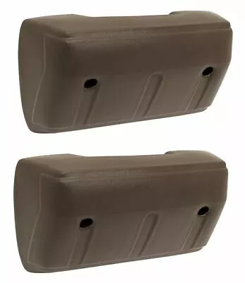 OER Saddle Arm Rest Set For 1967-1971 Chevrolet GMC Pickup Truck Blazer Suburban - Image 1 of 4