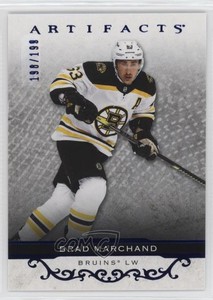 2021-22 Upper Deck Artifacts Stars Royal Blue /199 Brad Marchand #134