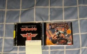 2 Vintage CD-Rom RETURN TO CASTLE WOLFENSTEIN & WITCHHAVEN III 3 BLOOD VENGEANCE - Bild 1 von 1