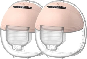 Henkion Wearable Breast Pump,Electric handsfree Breast Pump LED Display, pump br - Picture 1 of 8