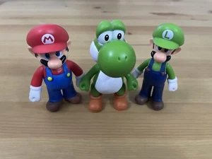 3pcs/set Super Mario Bros Action Figure Toy Doll Gift 5" - Picture 1 of 3