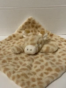 Kellytoy Jirafa Manta de Seguridad Suave Felpa Bebé Lovey Sonajero Juguete 14” Cuadrado - Imagen 1 de 4
