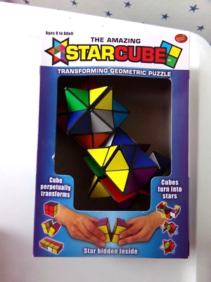 The Amazing Star Cube StarCube Puzzle Toy Transforming Brainteaser Geometric - Image 1 of 4
