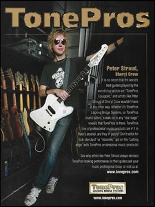 Peter Stroud (Sheryl Crow) TonePros locking bridge on Gibson Firebird guitar ad - Picture 1 of 3