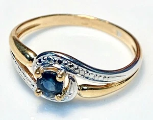 Magnífico Anillo Oro 18 Quilates 1.80G - Zafiro 0.20 Quilates - 1,80 G - Picture 1 of 3