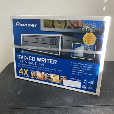 Pioneer DVR-S606 DVD-R/RW CD-R/RW External Portable Writer DVD CD Drive - Image 1 of 4