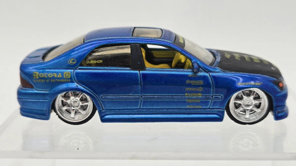 Jada Toys Dub City Import Racer! Lexus IS300 Toyota azul 1:64 raro coleccionable  Foto 1 de 4