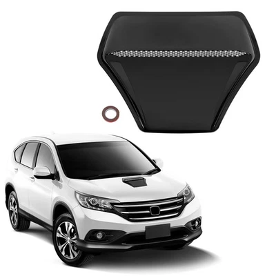 Car Air Flow Intake Hood Scoop Vent Bonnet Decorative Cover For Honda CRV CR-V - Image 1 of 4