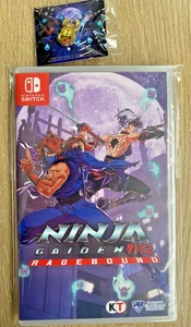 Ninja Gaiden Ragebound Switch Nintendo English w Preorder Pin Brand New Sealed - Picture 1 of 7