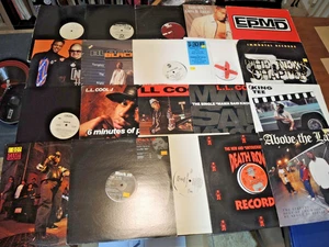 22 Lot 90's Hip Hop Rap 12" Vinyl Eazy-E Snoop Dogg Too Short King Tee EPMD Jeru - Picture 1 of 10