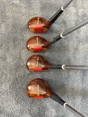 Maderas PowerBilt HB 1,3,4,5 con ejes TrueTemper súper acción para diestros Foto 1 de 4