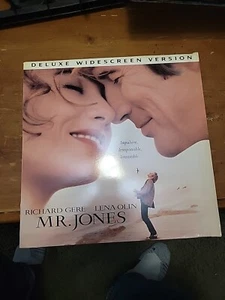 MR. JONES Laserdisc LD WIDESCREEN FORMAT VERY GOOD CONDITION RICHARD GERE! - Picture 1 of 1