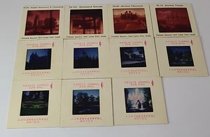 Salt Lake City Mormon temple and surrounding 35mm slide lot of 11 (60s/70s) - Picture 1 of 12