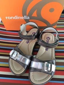 Rondinella , Sandalen, Grau-Silber, Gr. 32 - Bild 1 von 4