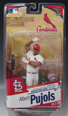 McFARLANE ALBERT PUJOLS CARDINALS NO TROPHY SERIES 26 FIGURE MLB BASEBALL MIB Cover