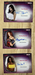 2009 Tristar TNA Traci Brooks, Christy Hemme, Sojo Bolt Auto Cards (Lot 3)