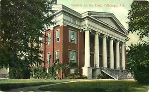 INSTITUT FÜR BLINDE, TALLADEGA, ALABAMA, ALTE POSTKARTE - Bild 1 von 2