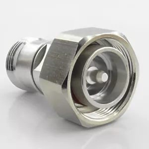 Adattatore RF presa 4.3-10 maschio spina a N tipo femmina, DC-6GHz basso PIM - Foto 1 di 6
