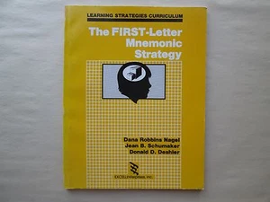 THE FIRST-LETTER MNEMONIC STRATEGY Learning Strategies Curriculum DANA NAGEL - Imagen 1 de 6