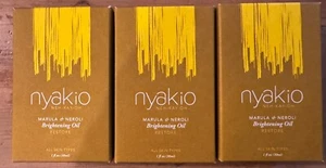3 Nyakio Marula & Neroli Brightening Oil - 1 fl oz Each New Sealed - Picture 1 of 3