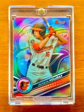 Jackson Holliday RARE ROOKIE REFRACTOR BOWMAN CHROME INVESTMENT CARD SSP MINT
