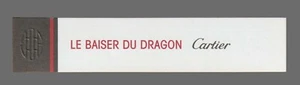 Carte  publicitaire - Le Baiser du Dragon de Cartier recto verso - Picture 1 of 2