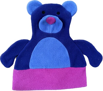 Винтажная винтажная флисовая шапочка Columbia для детей ясельного возраста плюшевый медведь  - Изображение 1 из 4