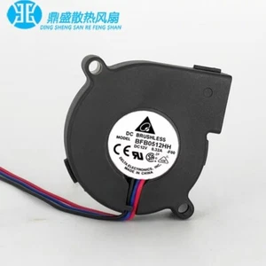 Delta BFB0512HH 5015 12V 0.32A 5cm 3-Wire Centrifugal Turbo Cooling Fan - Picture 1 of 5