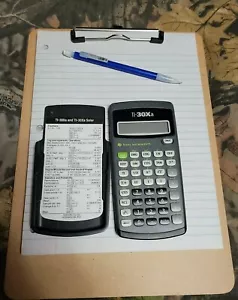 Texas Instruments TI-30Xa Solar Scientific Calculator School Edition - Picture 1 of 3