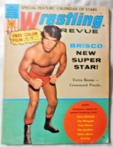 Jack Brisco January 1971 Wrestling Revue Magazine VG+ - Picture 1 of 3