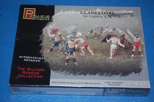 Pegasus Hobbies 7100 - Gladiators 1st Century a.D. scala 1/72 - Foto 1 di 1