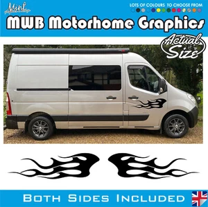 SWB Renault Master L1 Autocaravana Cámper Calcomanías Pegatinas Furgoneta Gráficos SIN P&P 058 - Imagen 1 de 5