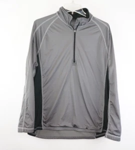 Pullover Eddie Bauer 1/4 Cremallera Para Hombre Grande Gris Rendimiento Senderismo Ropa Activa - Imagen 1 de 9